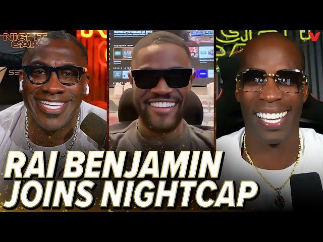 Rai Benjamin joins Shannon Sharpe & Chad Johnson to talk 400m hurdle Olympic victory | Nightcap