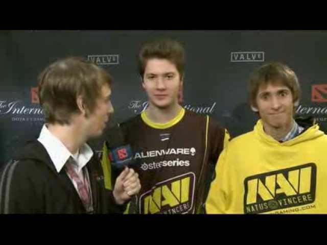 Interview with Dendi and Puppey (The International 2)