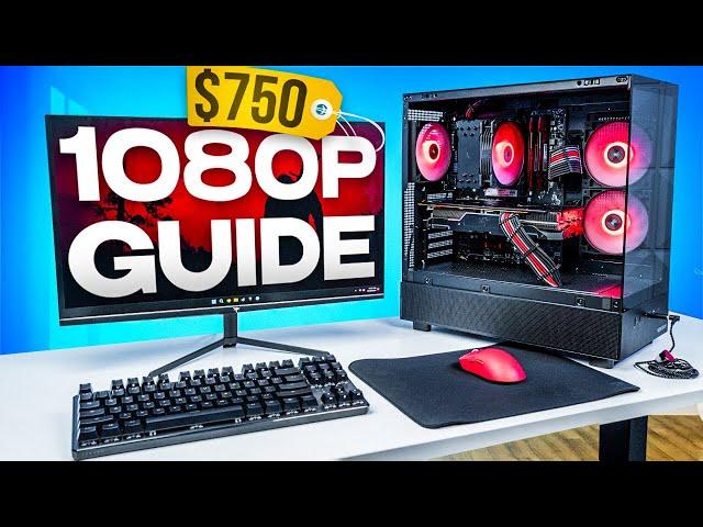 $750 FULL PC Gaming Setup Guide (Includes Everything)