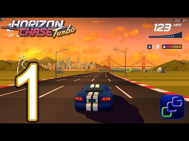 Horizon Chase Turbo PC 4K Walkthrough - Gameplay Part 1 - California