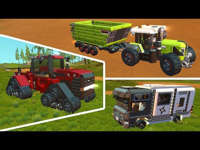  САМЫЕ КРУТЫЕ ПОСТРОЙКИ НА ЭТОЙ НЕДЕЛЕ  ОБЗОР ПОСТРОЕК в Scrap Mechanic  СКРАП МЕХАНИК 