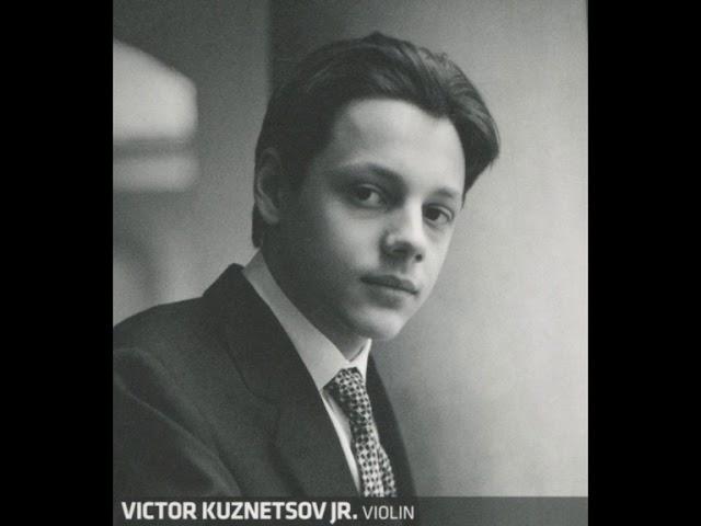 Viktor J Kuznetsov   Niccolo Paganini   Moto Perpetuo   für Violine und Orchester; Виктор Кузнецов