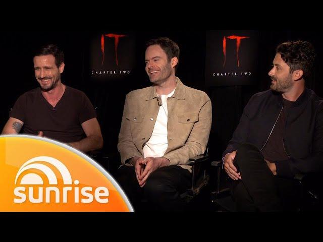 It Chapter Two stars Bill Hader, James Ransone & Andy Bean: extended interview | Sunrise