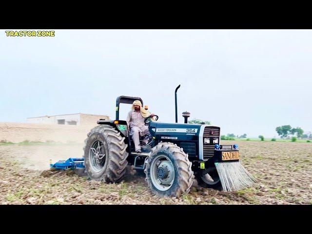 MF385 4X4 CULTIVATOR Performance #tractor #agriculture