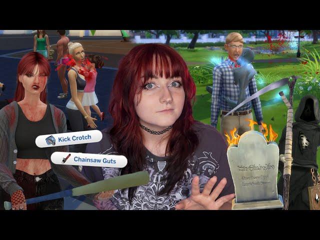 playing the most VIOLENT sims 4 mods