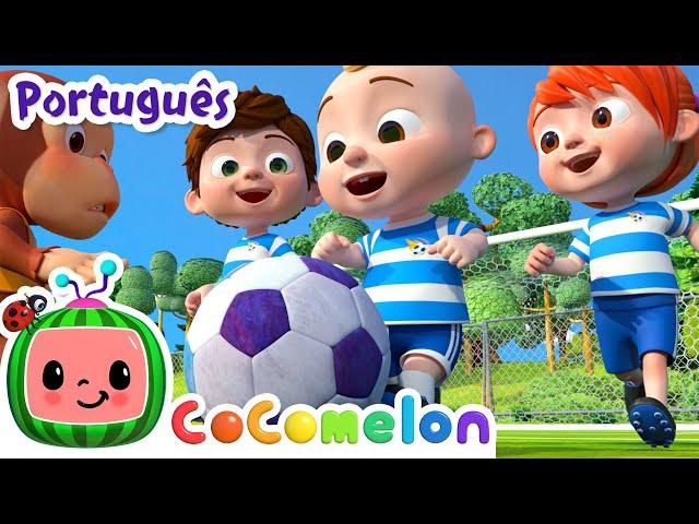 Canção do Futebol! | Cocomelon em Português | Músicas Infantis e Desenhos Animados para Crianças