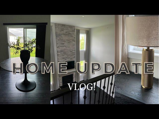 HOUSE TO HOME - HOME UPDATE : NEW FURNITURE | CRATE AND BARREL DELIVERY | RH LAMPS & MORE