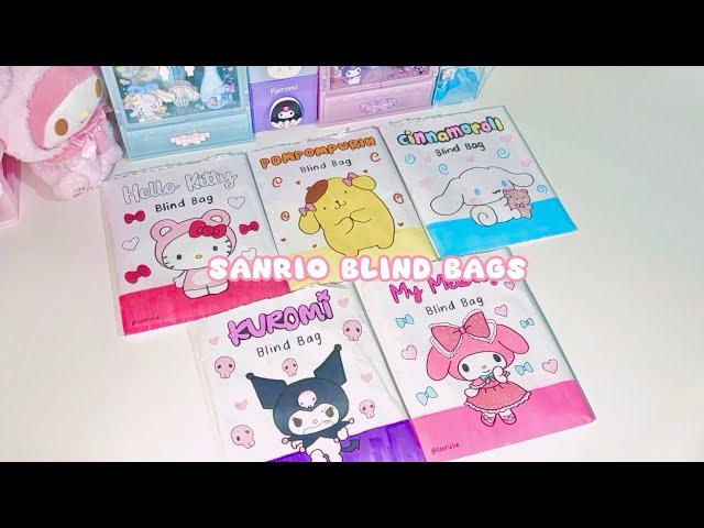 sanrio blind bags compilation!  | ASMR | tutorial | paper diy | sanriolve