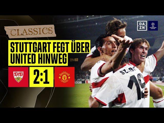 Emotionale Heimpremiere mit Turbo-Fußball: VfB Stuttgart - Man United | Classics | Champions League