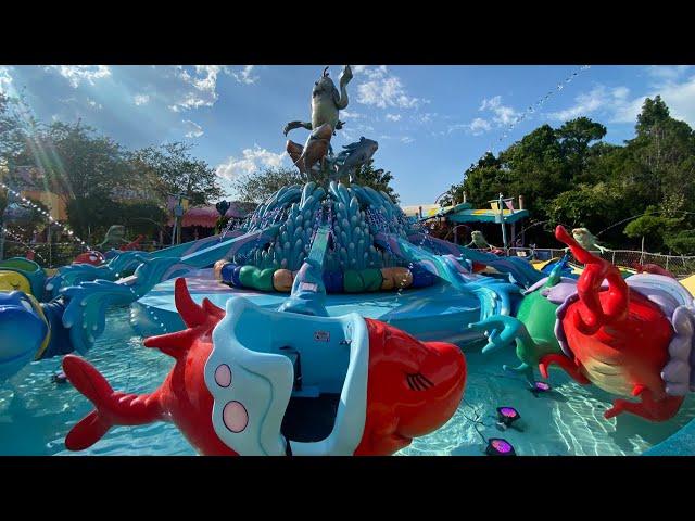 One Fish, Two Fish, Red Fish, Blue Fish Full POV Ride Experience 2023 | Universal Orlando Resort