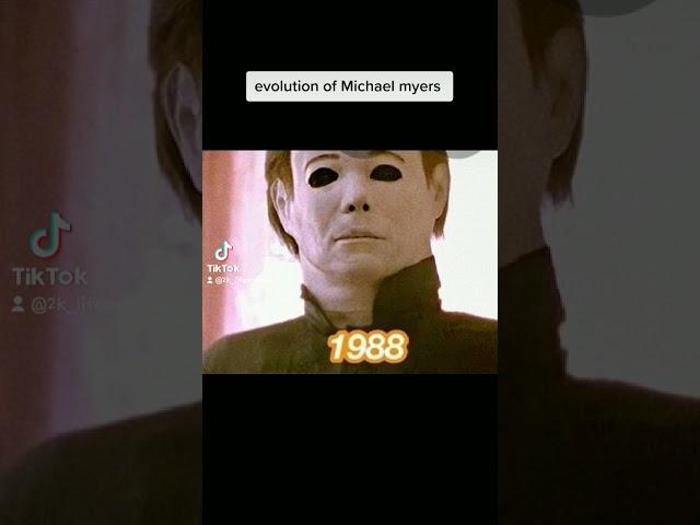 evolution of Michael myers (1978-2021)