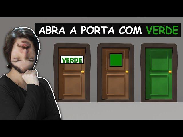 EU DUVIDO VOCÊ ACERTAR A PORTA CORRETA! - Door