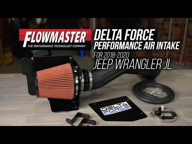 Flowmaster Delta Force Performance Air Intake for 2018-2020 Jeep Wrangler JL