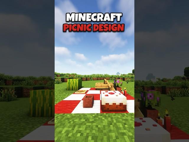 Minecraft Picnic Design! 