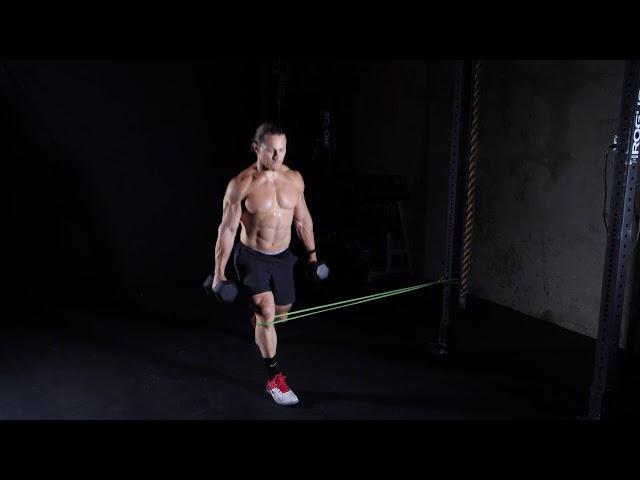 Dumbbell Suitcase RNT Split Squat