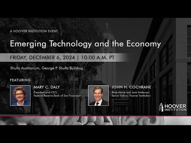 Emerging Technology And The Economy | Hoover Institution