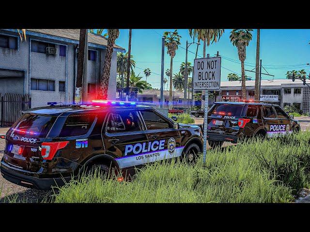 Patrolling the Futuristic Streets as an Elite Cop in GTA 5 LSPDFR 2024!