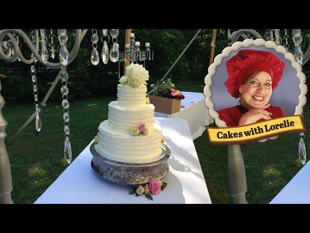 Delivering a Summer Wedding Cake - Rustic Wedding Cake