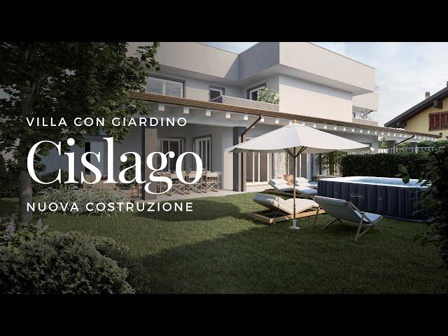 ◼︎ Case a Cislago | Villa con Giardino - Nuova Costruzione | FattoreCasa