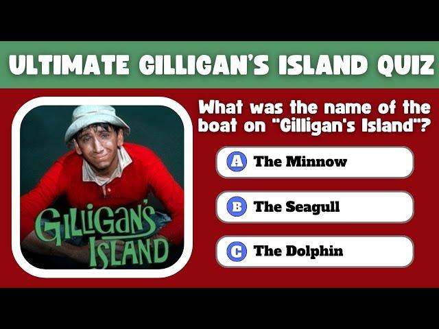 The Hardest Gilligan's Island Trivia Quiz Ever – Can You Pass?