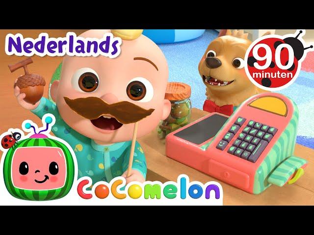 Winkeltje spelen | CoComelon Nederlands - Kinderliedjes