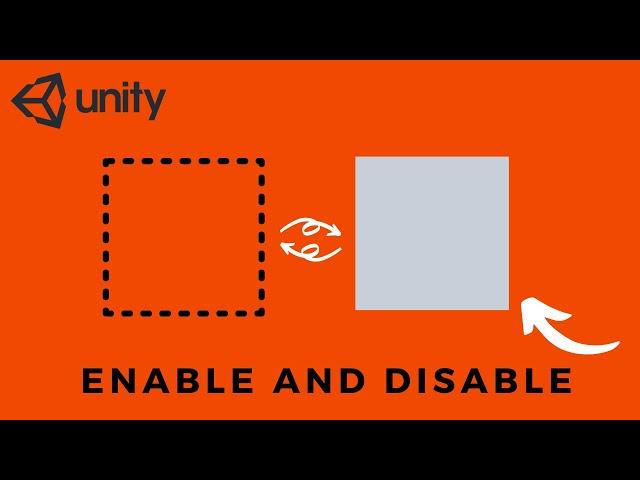 HOW TO ENABLE AND DISABLE GAMEOBJECT IN 30 SEC (UNITY) *EASY*