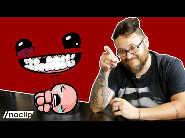 Edmund McMillen Breaks Down His Game Design History (Meat Boy, Isaac & More) | Noclip