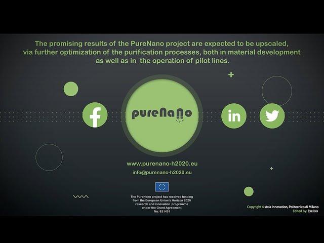 PureNano H2020 Project: Final Video