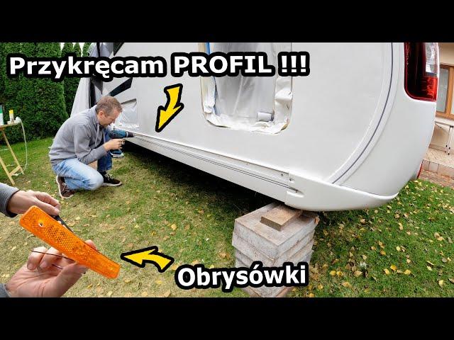 Listwa Dolna i Obrysówki w Przyczepie Kempingowej !!! - Podpinam pod Instalację Elektryczną (#989)