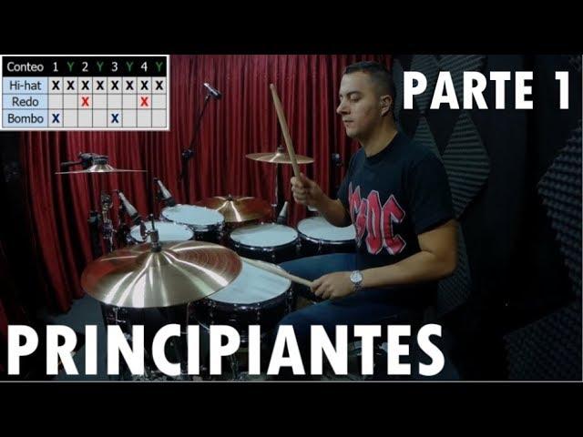  BATERÍA PARA PRINCIPIANTES - 20 Ejercicios  Básicos - CLASES DE BATERÍA - PARTE 1