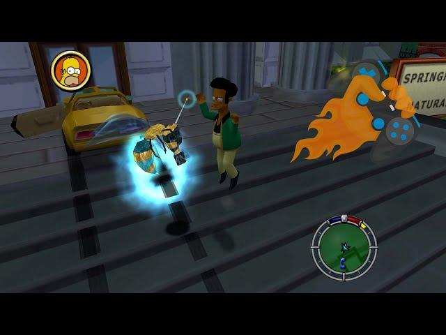 [4K] The Simpsons Hit & Run | Level 5 | Apu | 100% Completion