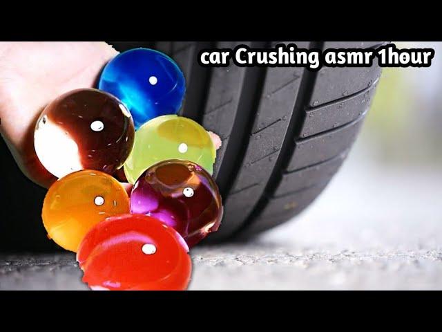 Crushing Asmr With Car 1 Hour | Crushing Crunchy & Soft Things By Car 1 hour |