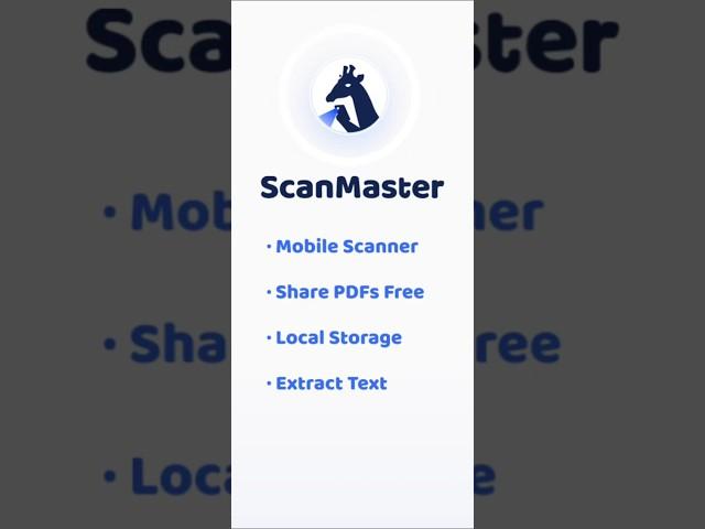 How to Quickly Get Started with ScanMaster