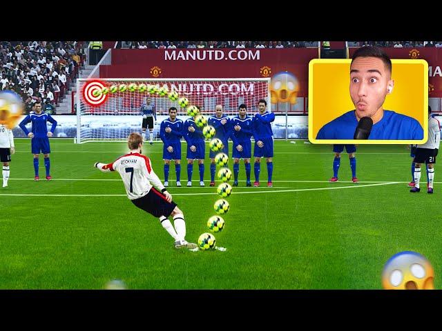 بازسازی گل حساس دیوید بکهام به یونان در PES 2021️‍🩹️