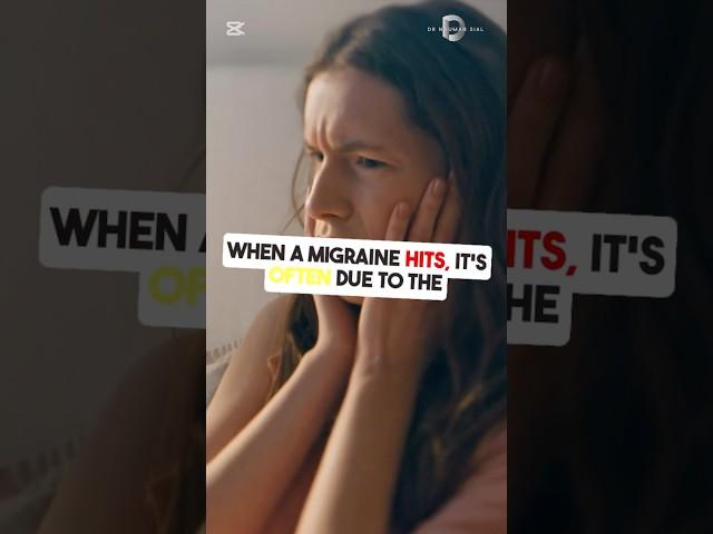 Migraine #medicalshorts #science #doctalk #bacterialinfection #facts #mbbs #neuroscience