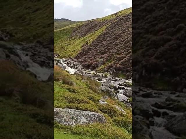 At the top of Aber Falls