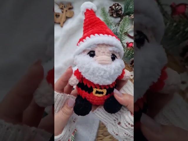 Crochet Santa pattern | Crochet Elf pattern | Amigurumi Christmas | Плюшевый Санта крючком | Гномик