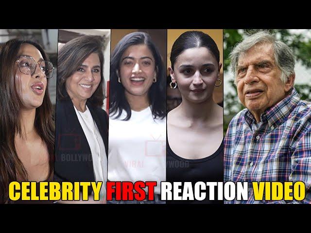 Alia Bhat, Rashmika Mandana, Neetu Kapur, Anushka Video Reaction on Ratan Tata News