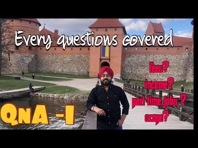 YOUR QUESTIONS MY ANSWERS (QNA)  | IN HINDI |INDIAN STUDENT IN LITHUANIA