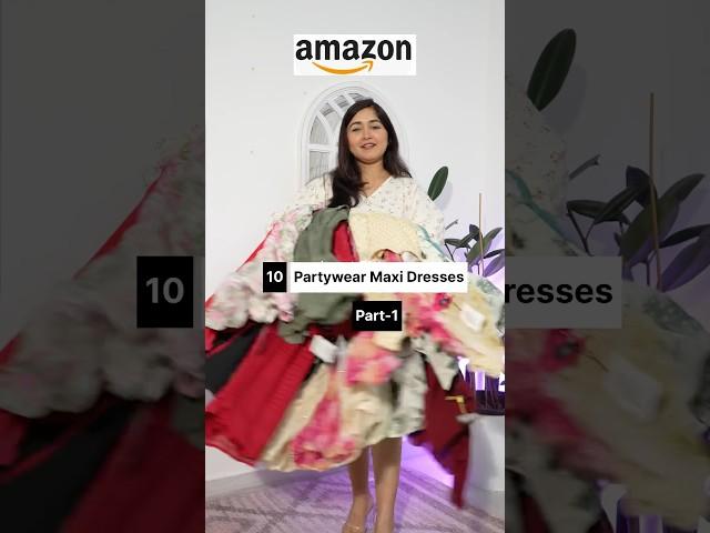 10 Most Beautiful Maxi Dresses For New Year Party /Vacation #dresses #myntra #haul #youtubeshopping