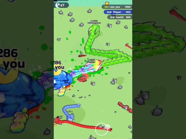 snake clash | gameplay | topkiller #king | topsnake #kingkiller #best game