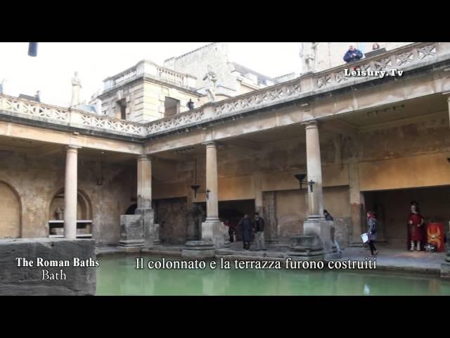 "Discovery Bath"  -  "Roman Baths" - Bath Spa - London - Uk - Leisury TV
