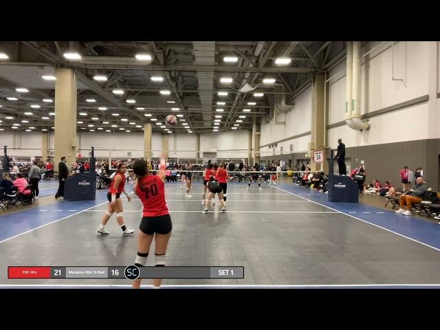 AVC - Game 6 - Tx Performance 18s Black vs Memphis VBC 18 Red