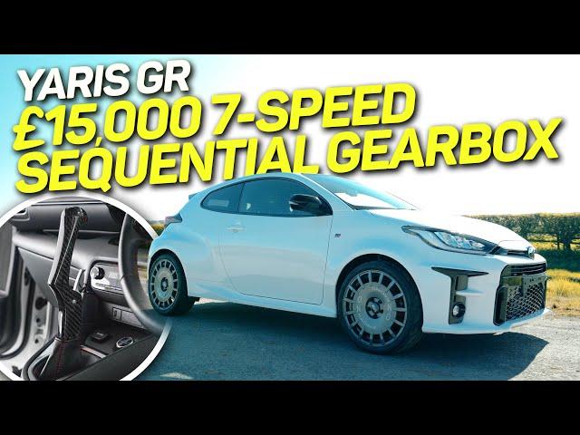 £15,000 7-Speed Sequential Kotouc Gearbox in a Toyota Yaris GR