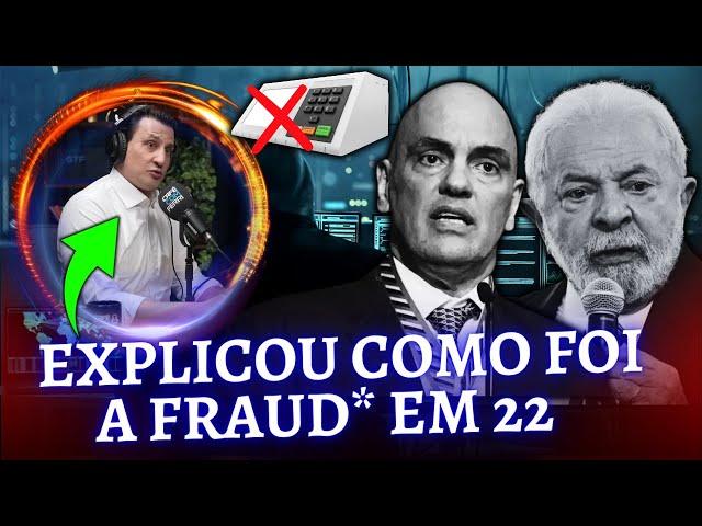 BOMBÁSTICO  Pavinatto explica como Moraes FRAUD0U as eleições de 2022