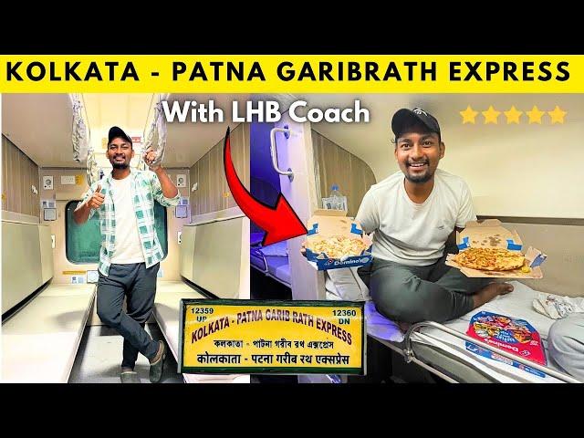 “Experience the New LHB Coaches on Kolkata-Patna Garibrath Express | Domino’s Pizza |