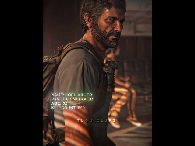 Evolution of Joel Miller  [4K] | The Last of Us Part I #shorts