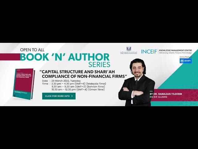 INCEIF's Book 'N' Author Series: Dr. Ramazan Yildirim