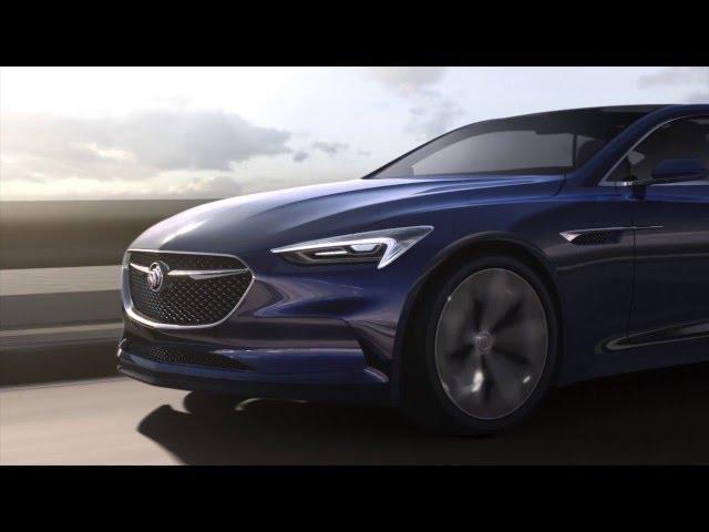 Buick Avista Concept Animation Driving Video | AutoMotoTV