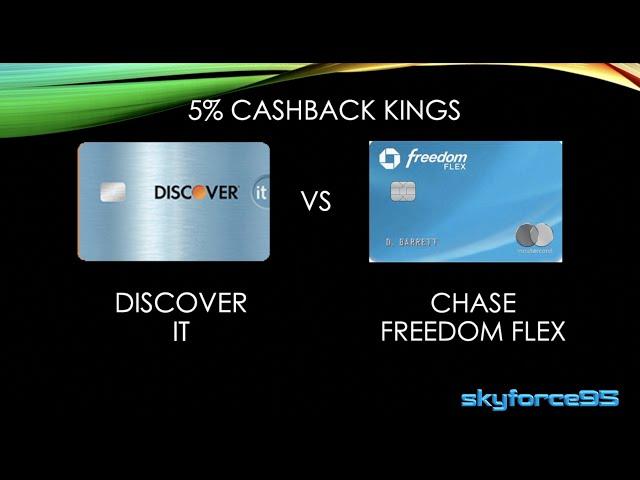 Discover It vs Chase Freedom Flex Credit Cards (Full Comparison)